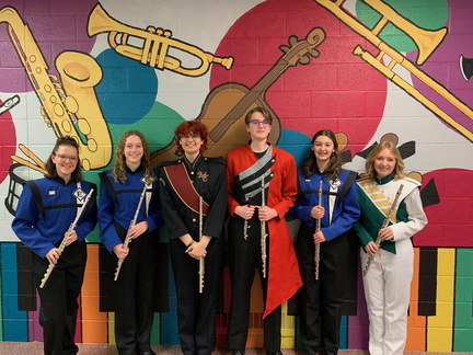 2023 LLMEA County Band North flutes